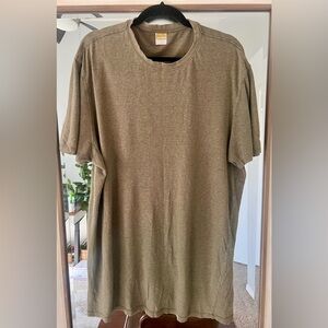 ONNO Men’s Hemp t-shirt natural fibers Green size XL